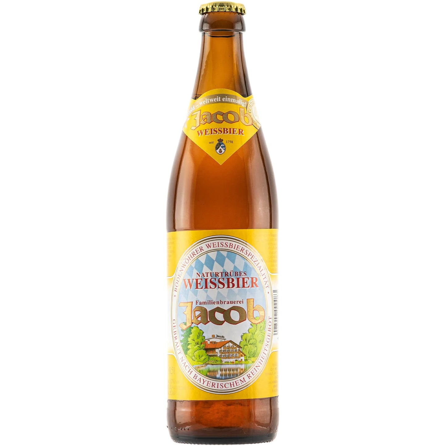 Familienbrauerei Jacob - Weissbier (5.3%) 50cl