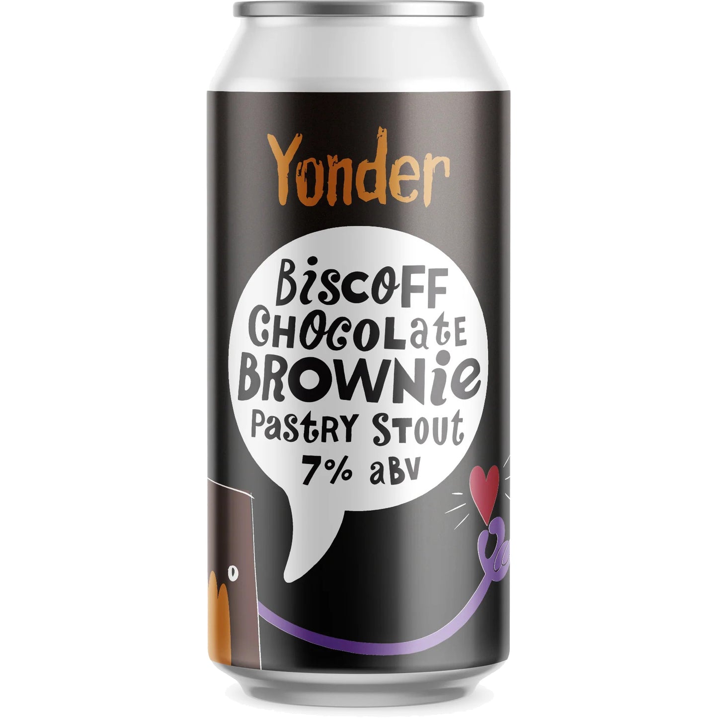 Yonder - Biscoff Brownie Stout (7%) 44cl