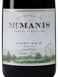 McManis Pinot Noir