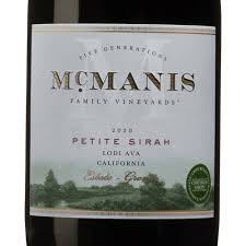 McManis Petite Sirah