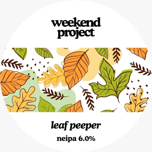 Weekend Project - Leaf Pepper (6%) 44cl