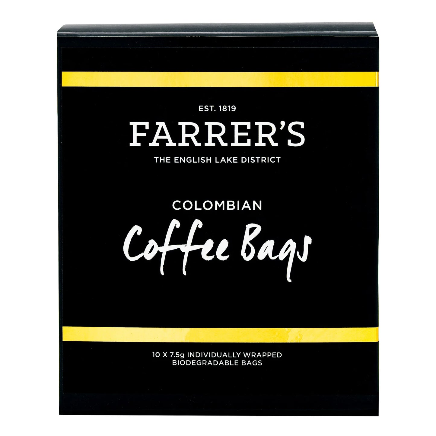 Farrer's - Colombian Coffee Bags 75g