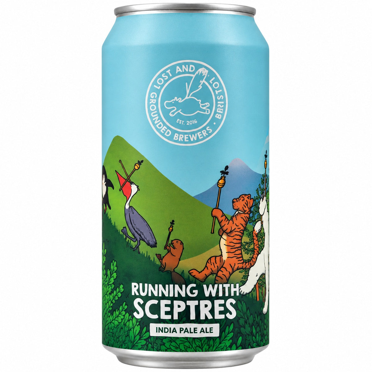 Lost & Grounded - Running With Sceptres (5.2%) 44cl